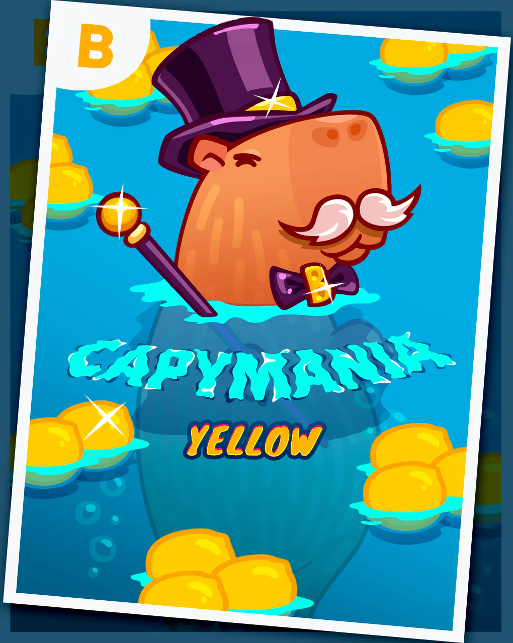 Capymania Yellow - RIVAL168
