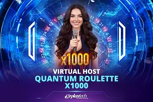 Virtual Host Quantum Roulette x1000 - RIVAL168