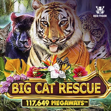 Redtiger : Big Cat Rescue Megaways - RIVAL168