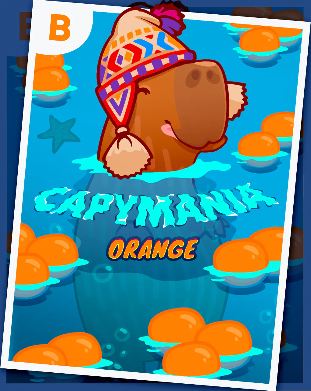 Capymania Orange - RIVAL168