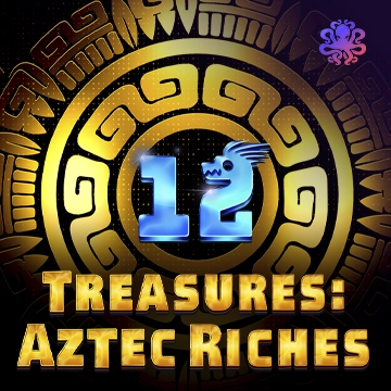 Octoplay : 12 Treasures: Aztec Riches - RIVAL168