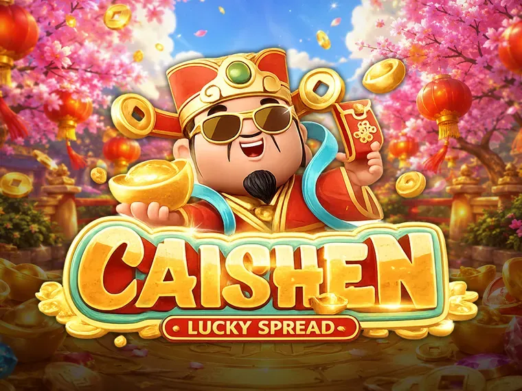 PLAYSTAR : CAISHEN-LUCKY SPREAD - RIVAL168