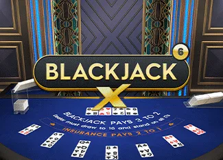 Blackjack X 6 - Azure - RIVAL168
