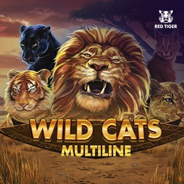Redtiger : Wild Cats Multiline - RIVAL168