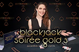Blackjack Soirée Gold 3 - RIVAL168