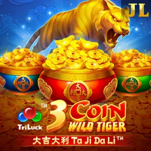Jili : 3 Coin Wild Tiger - RIVAL168