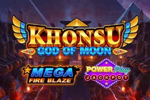 Mega Fire Blaze: Khonsu God of Moon PowerPlay Jackpot - RIVAL168